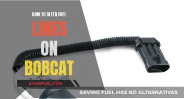 Bleeding Fuel Lines: Bobcat Maintenance Guide