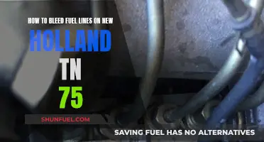 Bleed Fuel Lines on Your New Holland TN 75: A Step-by-Step Guide