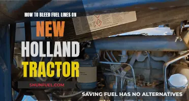 Mastering Fuel Line Bleeding: A Step-by-Step Guide for New Holland Tractors