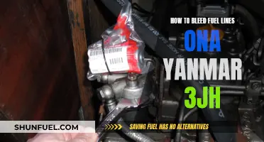 Bleeding Fuel Lines: Yanmar 3JH Maintenance Guide