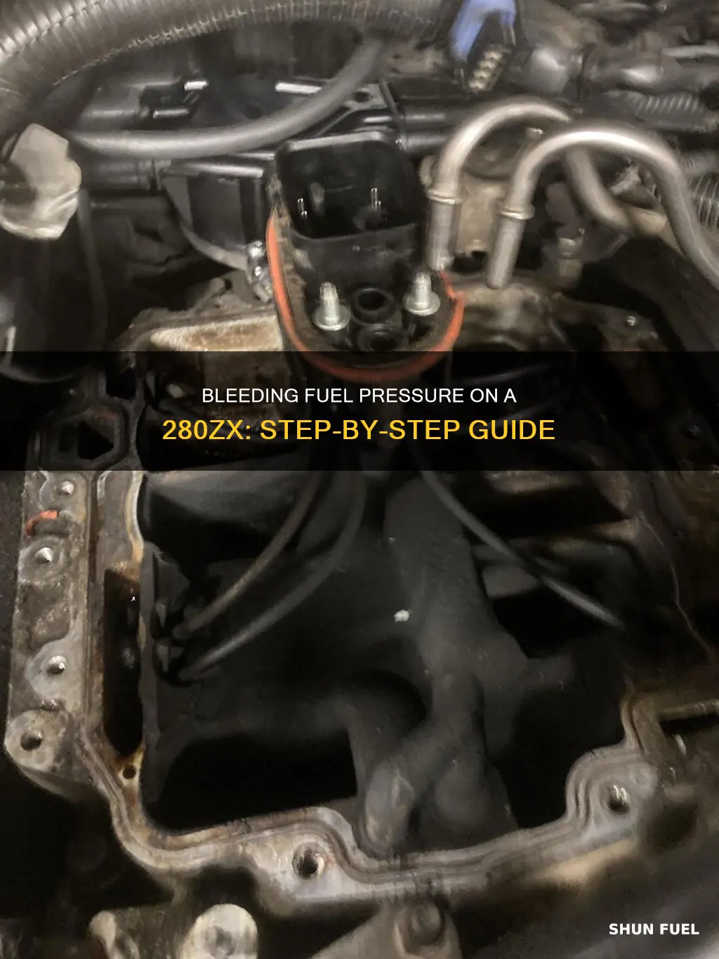 how to bleed fuel pressure on 280zx