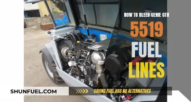 Bleed Genie GTH 5519 Fuel Lines: A Step-by-Step Guide