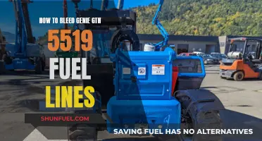 Bleeding Genie GTH 5519 Fuel Lines: Step-by-Step Guide