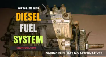 Bleeding Your Isuzu Diesel: A Step-by-Step Guide