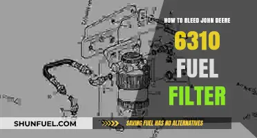 Bleeding the John Deere 6310 Fuel Filter: Step-by-Step Guide