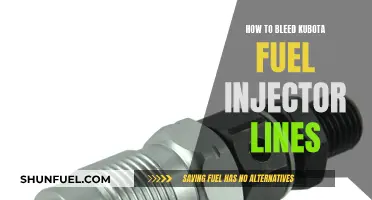 Bleeding Kubota Fuel Injector Lines: Step-by-Step Guide