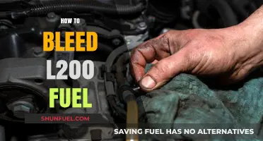 Step-by-Step Guide to Bleeding the Mitsubishi L200 Fuel System