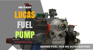 Bleeding a Lucas Fuel Pump: Step-by-Step Guide for Smooth Operation