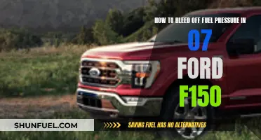 Bleeding Fuel Pressure in a Ford F150: Step-by-Step Guide