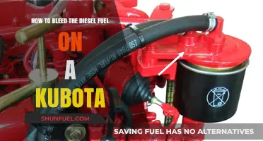 Bleeding Diesel Fuel: A Step-by-Step Guide for Kubota Engines