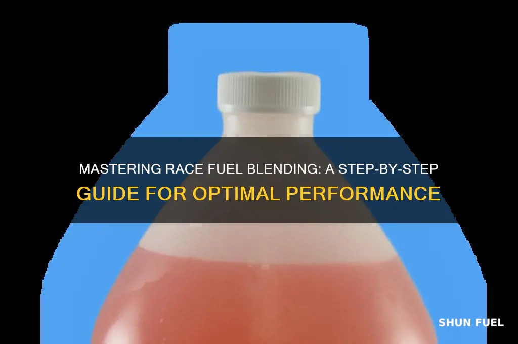 how to blend race fuel