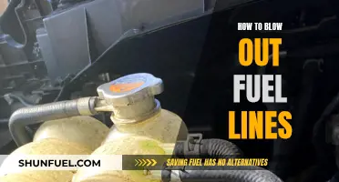 Clearing Fuel Lines: A Step-by-Step Guide to Blowing Them Out