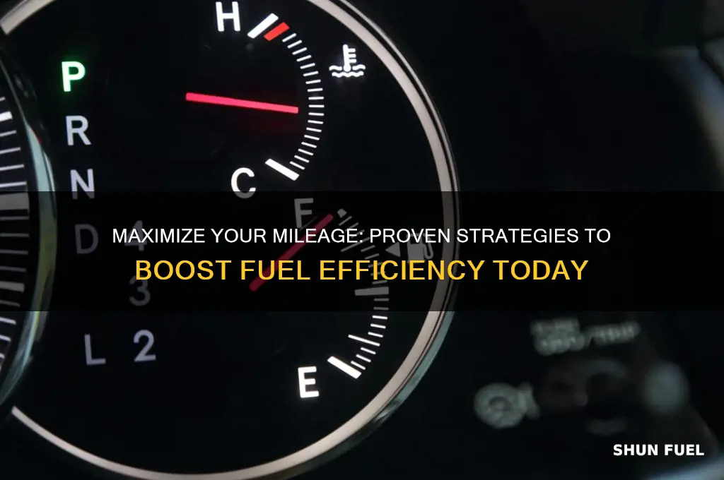 how to boost fuel