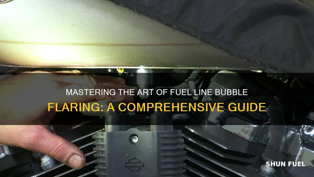 how to bubble flare a fuel line