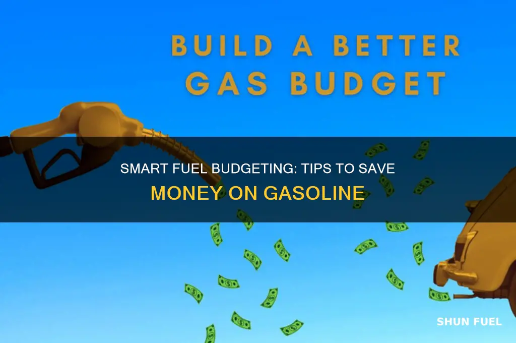 how to budget for fuel