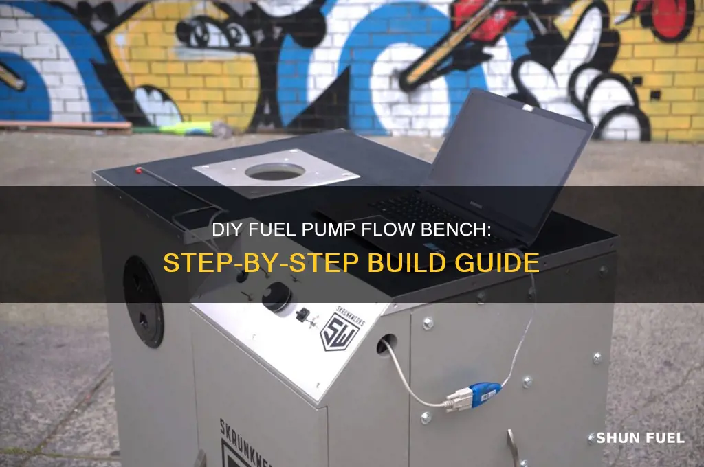 how to build a fuel pump flow bench
