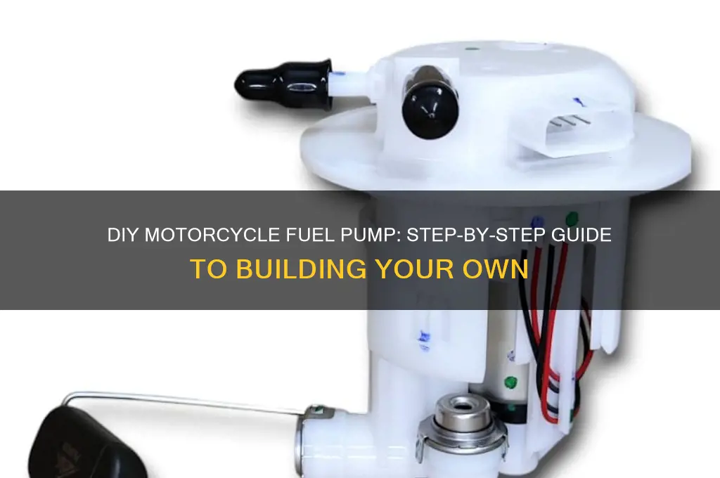 how to build a fuel pump for motorcycle