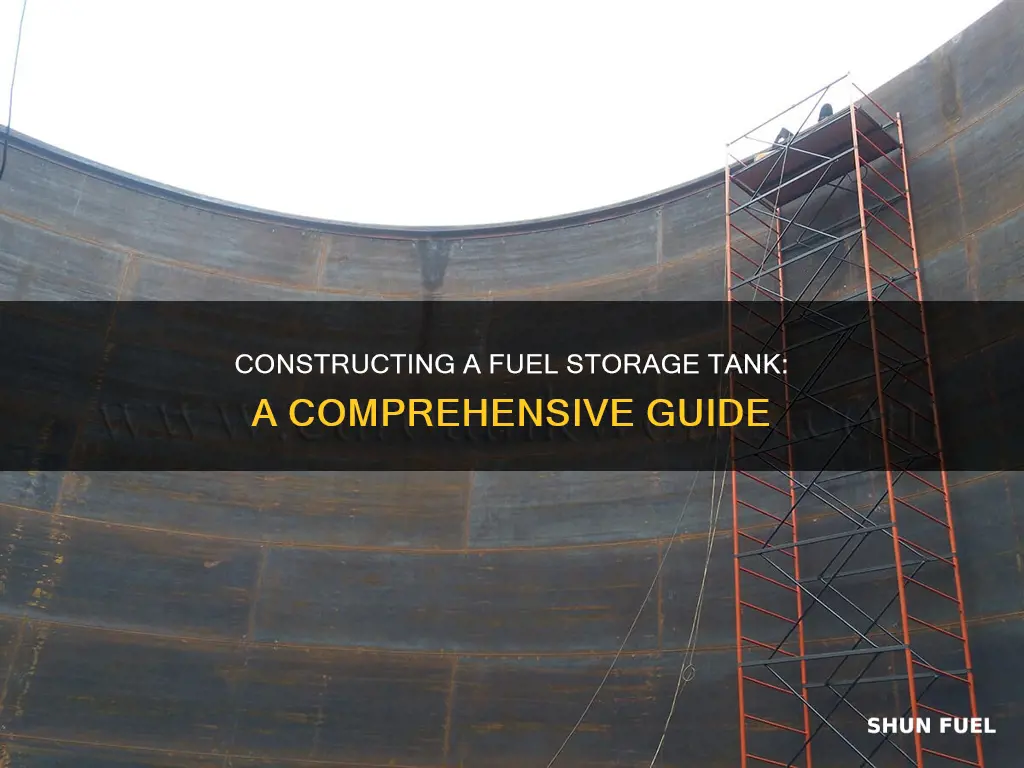 how to build a fuel storage tank