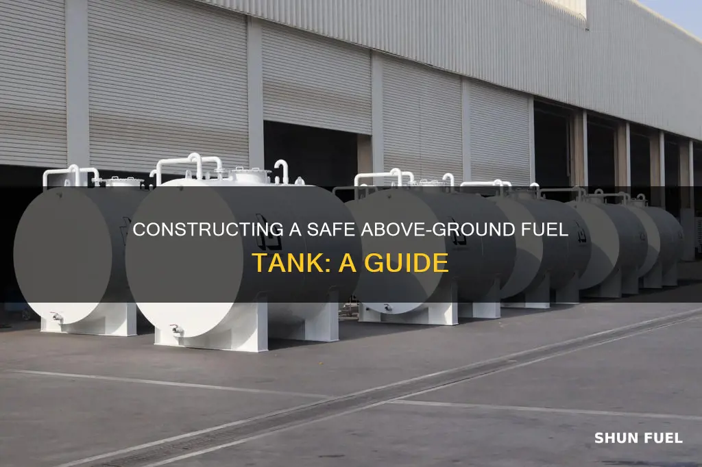 how to build an above ground fuel tank