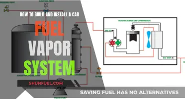 Building and Installing a Car Fuel Vapor System