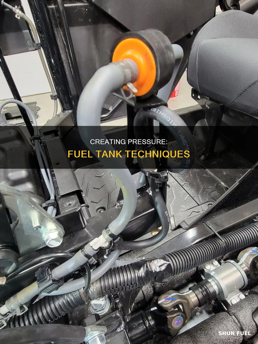 how to build pressure in fuel tank