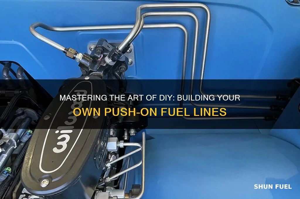 how to build your own push on fuel lines