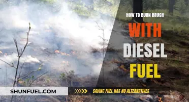 Burning Brush with Diesel: A Safe and Effective Guide