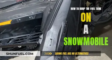 Burping Your Snowmobile: Fuel Tank Basics