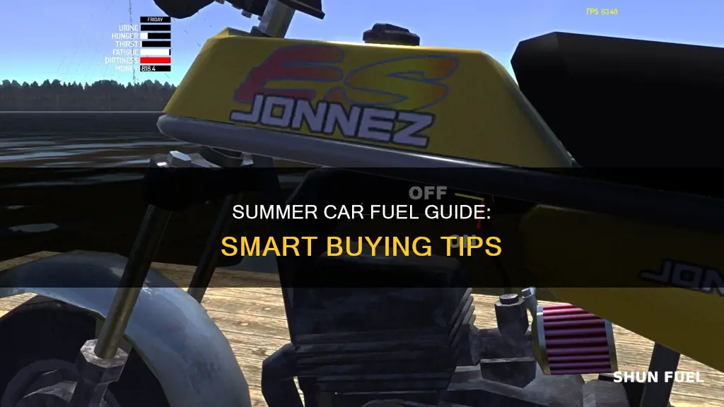 how to buy fuel can my summer car