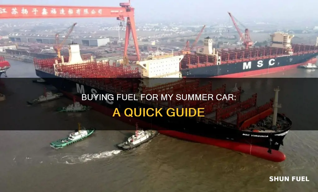 how to buy fuel can my summer car