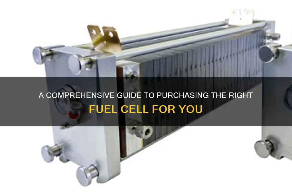 how to buy fuel cell