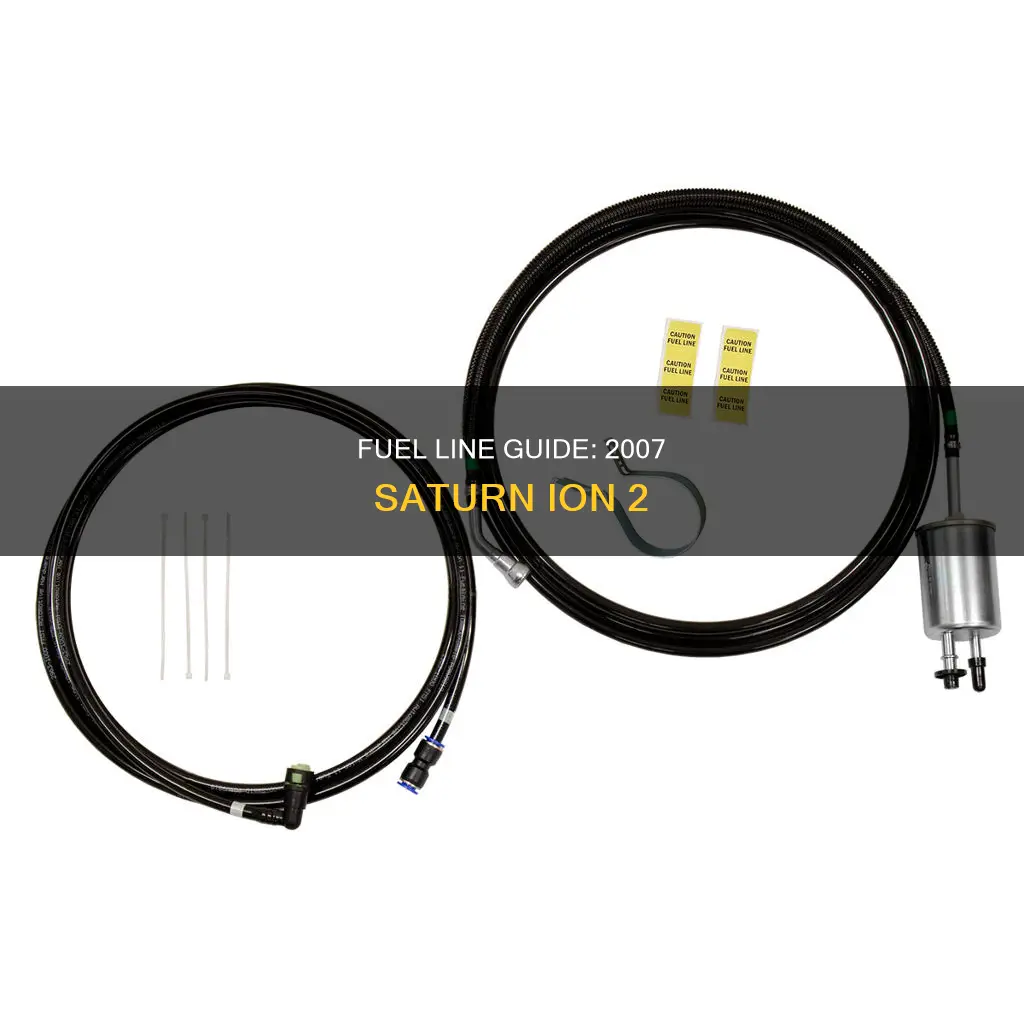 how to buy fuel lines for 2007 saturn ion 2