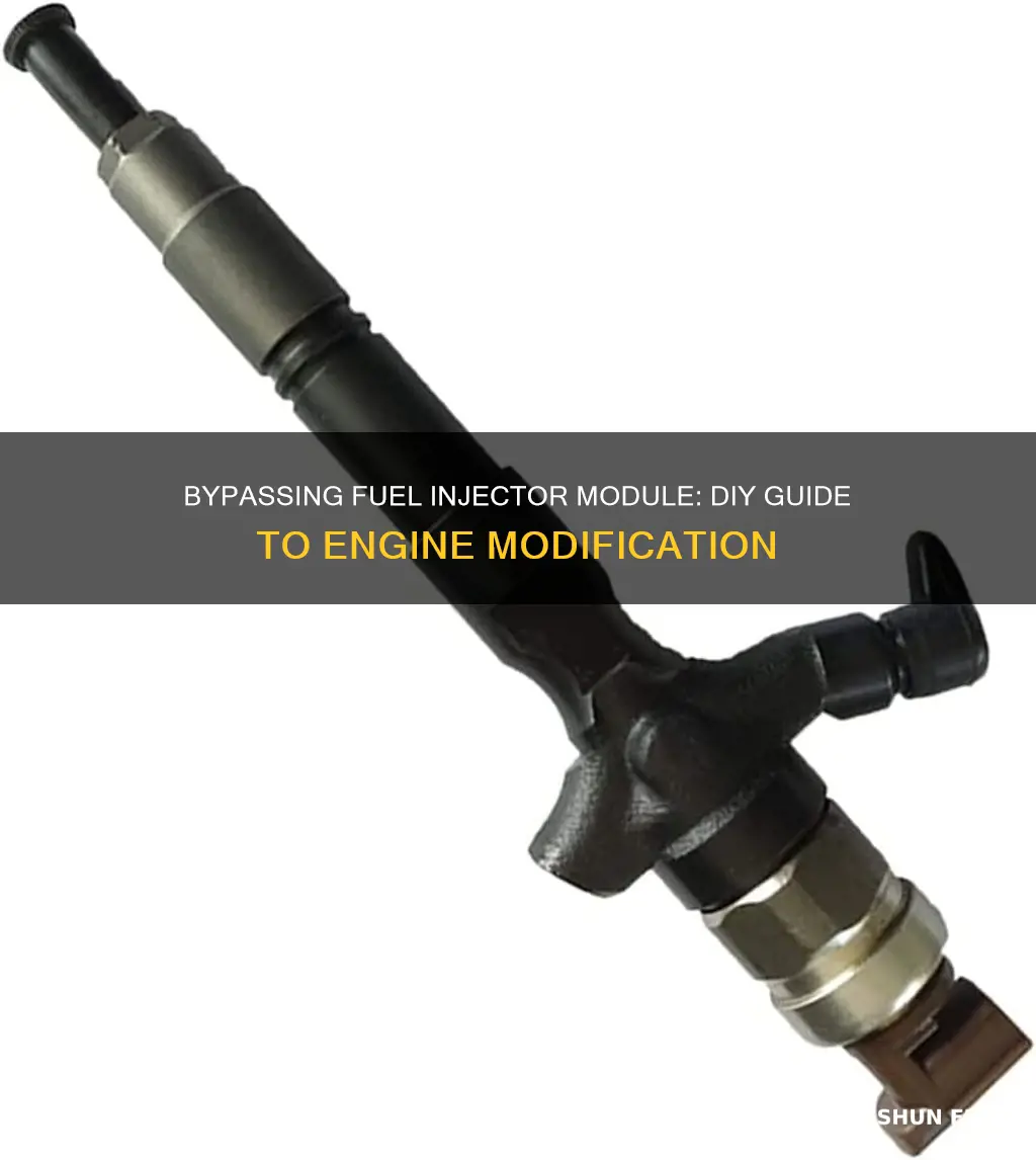 how to bypass a fuel injector module