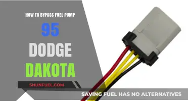 Bypassing the Fuel Pump on a 1995 Dodge Dakota: A DIY Guide