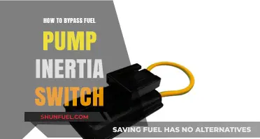Bypassing Fuel Pump Inertia Switch: A Step-by-Step Guide for DIYers