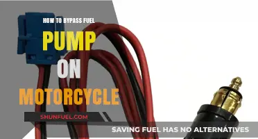 Bypassing Your Motorcycle's Fuel Pump: A Step-by-Step DIY Guide