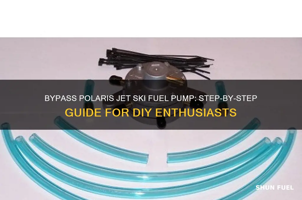 how to bypass fuel pump on polaris jet ski