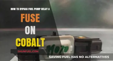 Bypassing Cobalt Fuel Pump Relay & Fuse: A Step-by-Step Guide
