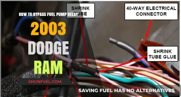 Bypassing Fuel Pump Relay in a 2003 Dodge Ram: A Guide