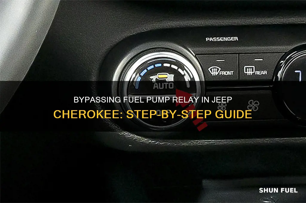 how to bypass fuel pump relay jeep cherokee