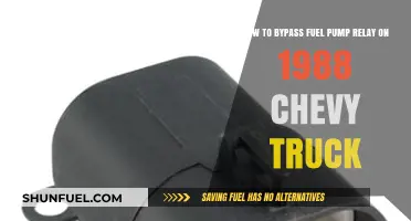 Bypassing Fuel Pump Relay on a 1988 Chevy Truck: A Guide