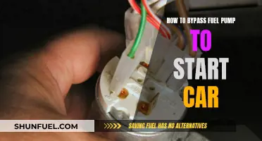 Bypass Fuel Pump: Quick Car Start-Up Tips