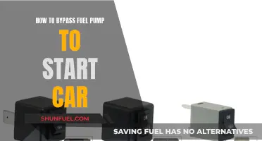 Bypassing the Fuel Pump: Starting Your Car Manually