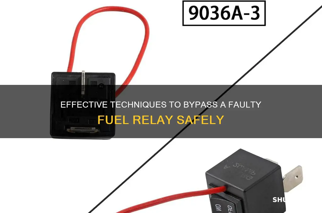 how to bypass fuel relay