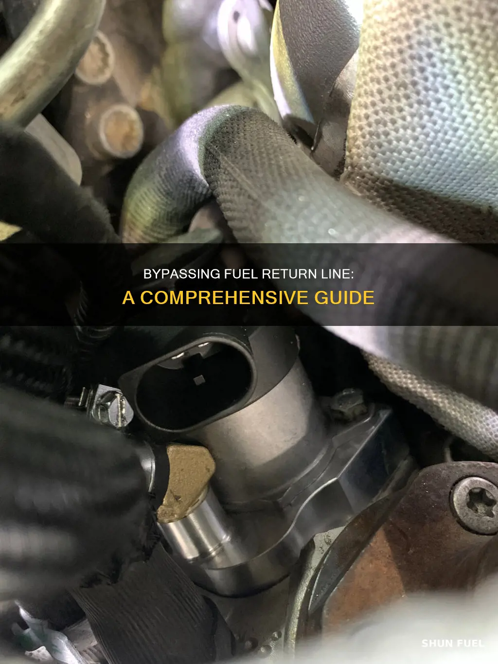 how to bypass fuel return line