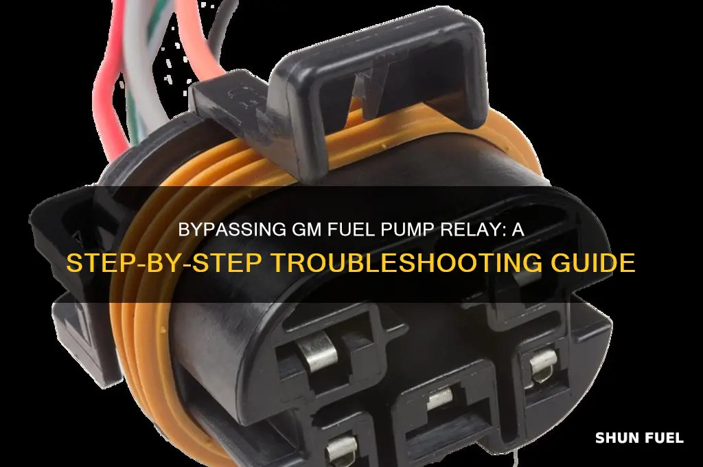 how to bypass gm fuel pump relay