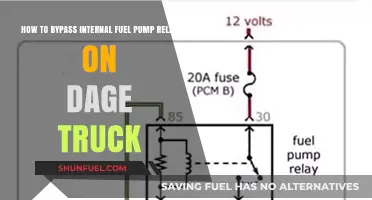Bypassing Internal Fuel Pump Relay on a Dodge Truck: A Step-by-Step Guide