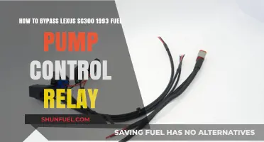 Bypassing the 1993 Lexus SC300 Fuel Pump Control Relay: A DIY Guide
