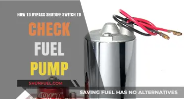 Bypassing the Shutoff Switch: A Step-by-Step Guide to Test Fuel Pumps