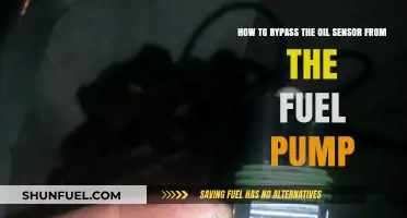 Bypassing Oil Sensor: A Step-by-Step Guide for Fuel Pump Modification